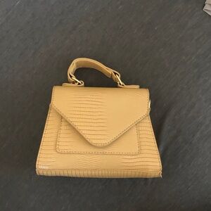 Vegan Elegant Tan Handbag
